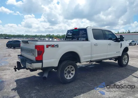 2019 Ford F-250 Platinum from USA, damaged, VIN 1FT7W2BT0KEF64740